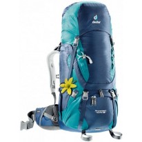 Рюкзак Deuter Aircontact 40+10 SL колір 3351 midnight-petrol